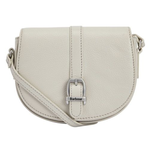 Barbour Women Laire Leather Saddle Bag |LBA0349SN11| Light Sand