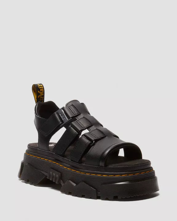 Dr. Martens Mattison 3 Strap Sandals Black