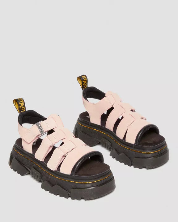 Dr. Martens Mattison 3 Strap Sandals Powder Pink