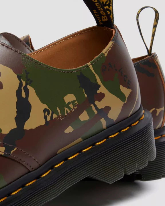 Dr. Martens 1461 Palace Vintage Smooth Leather Oxford Shoes Cherry Brown Multi