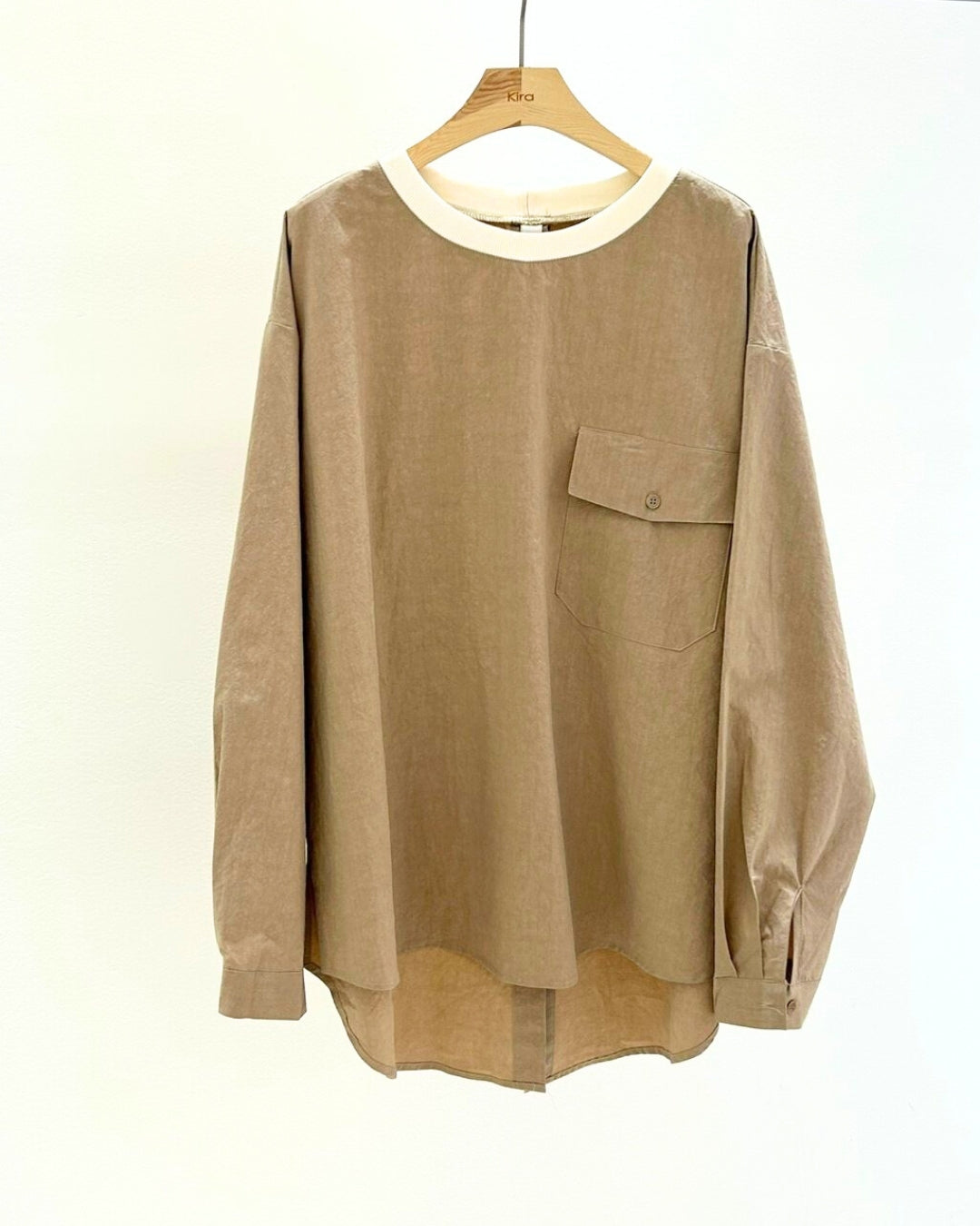 Two tone oversized t-shirts