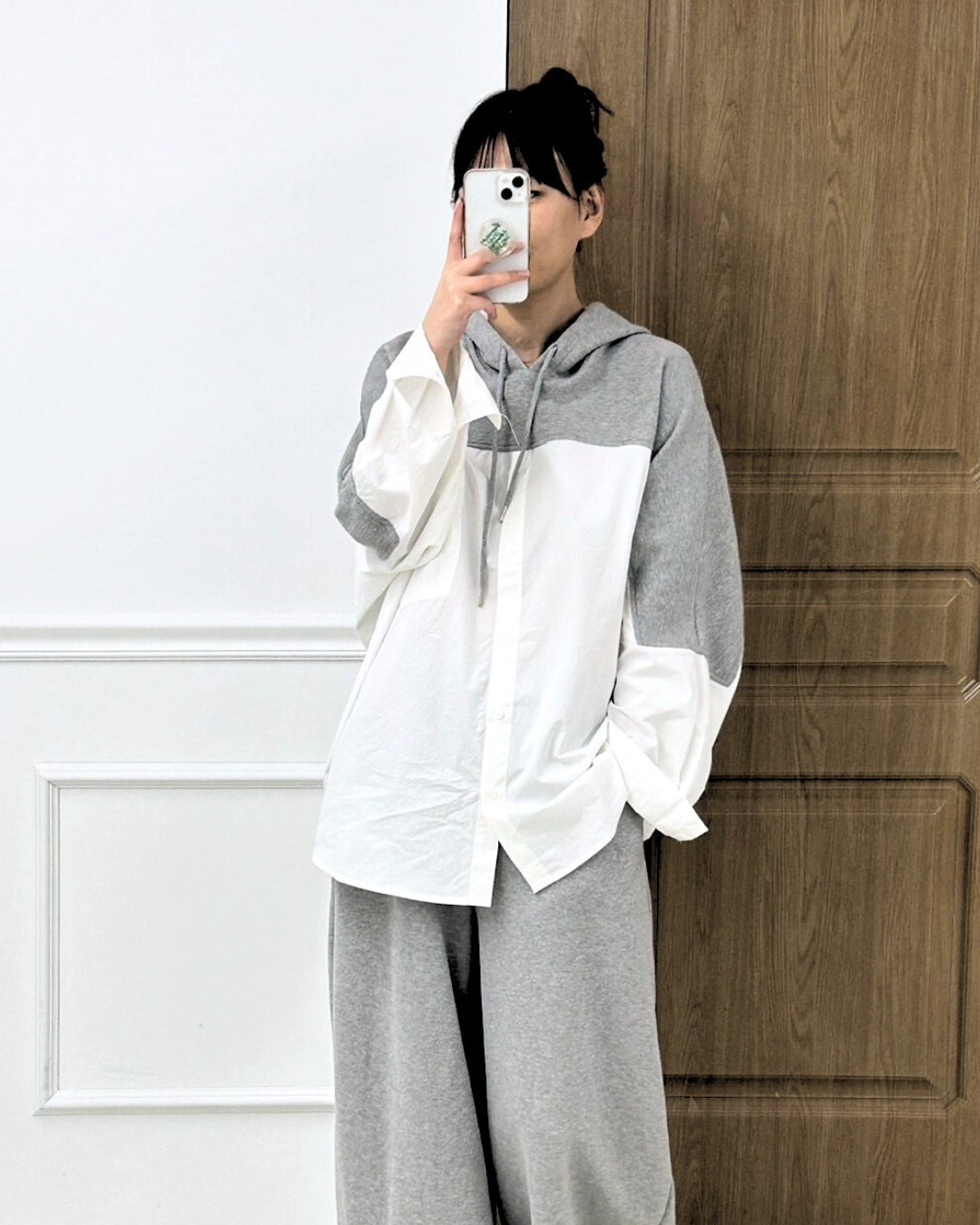 Oversized hoodie T-shirt