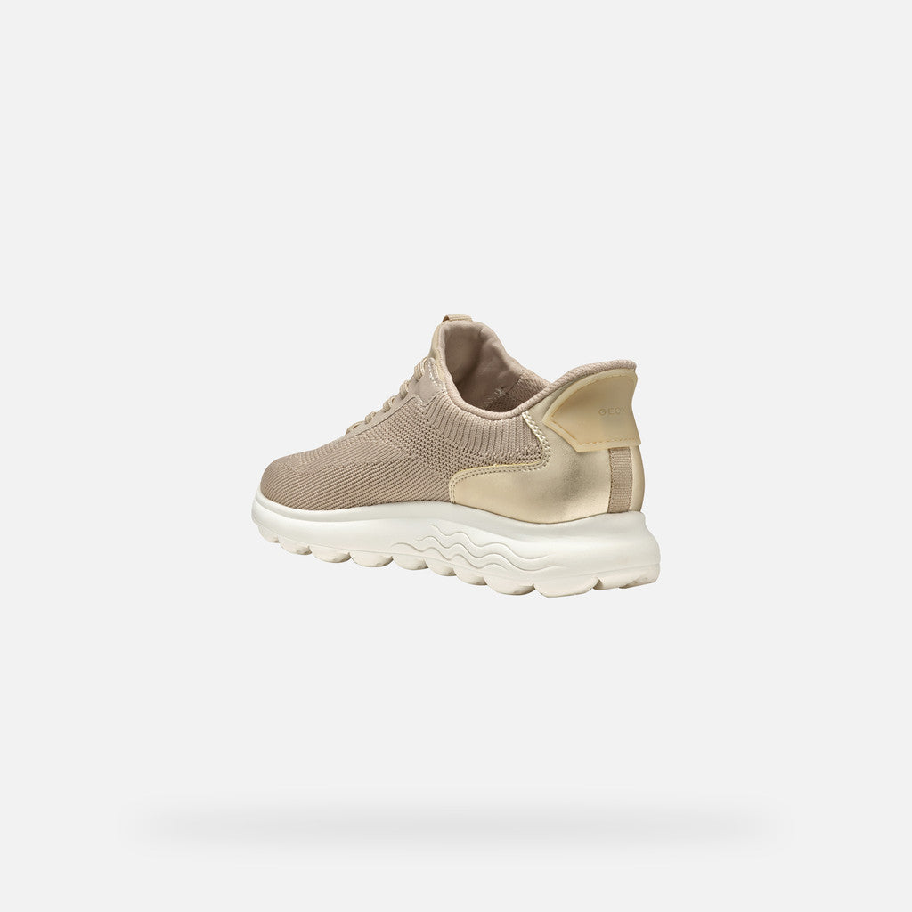 Geox spherica plus woman Light taupe Light gold
