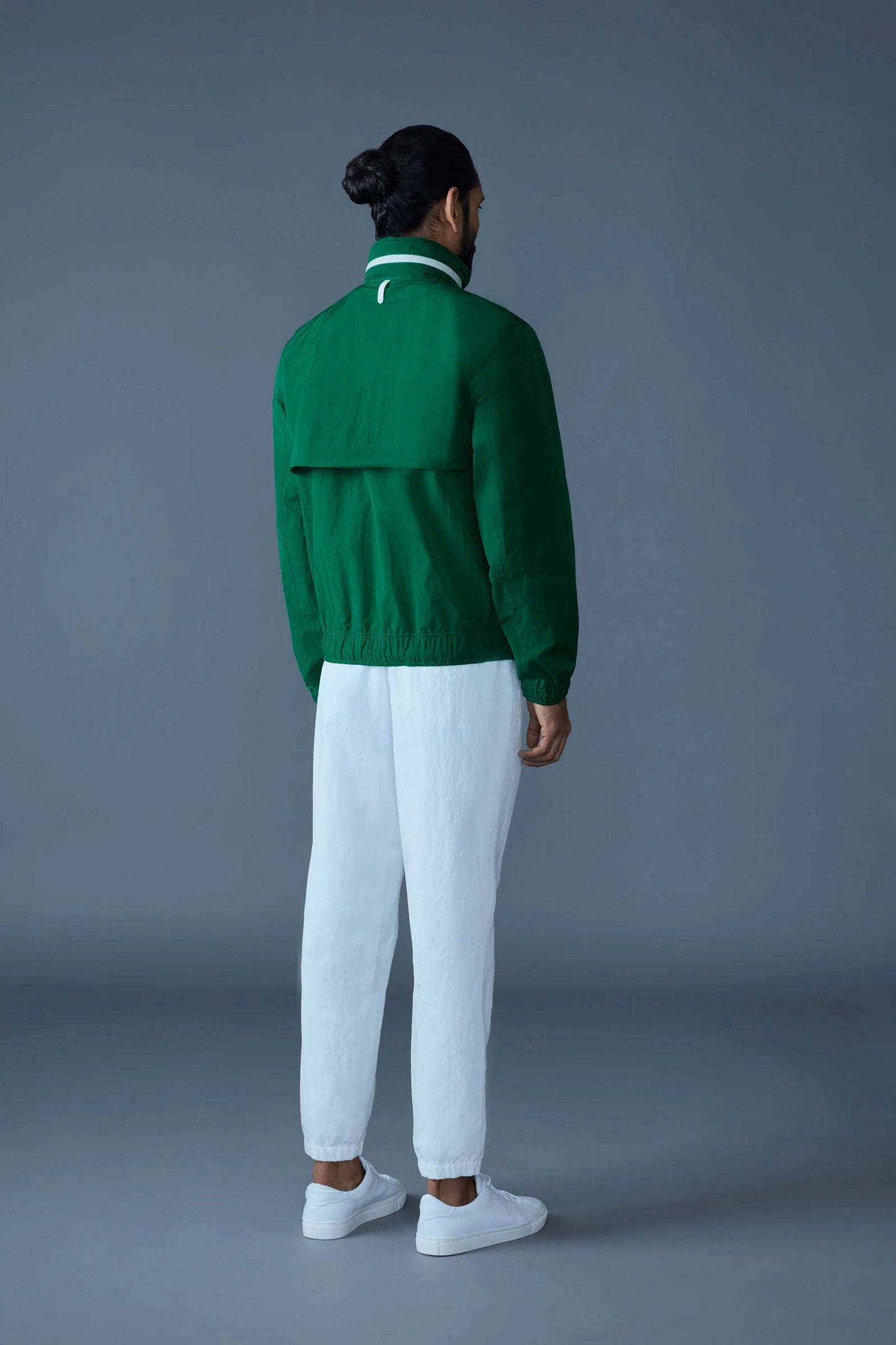 Mackage Men GARRETT Ristop Stand Collar Jacket Leaf Green