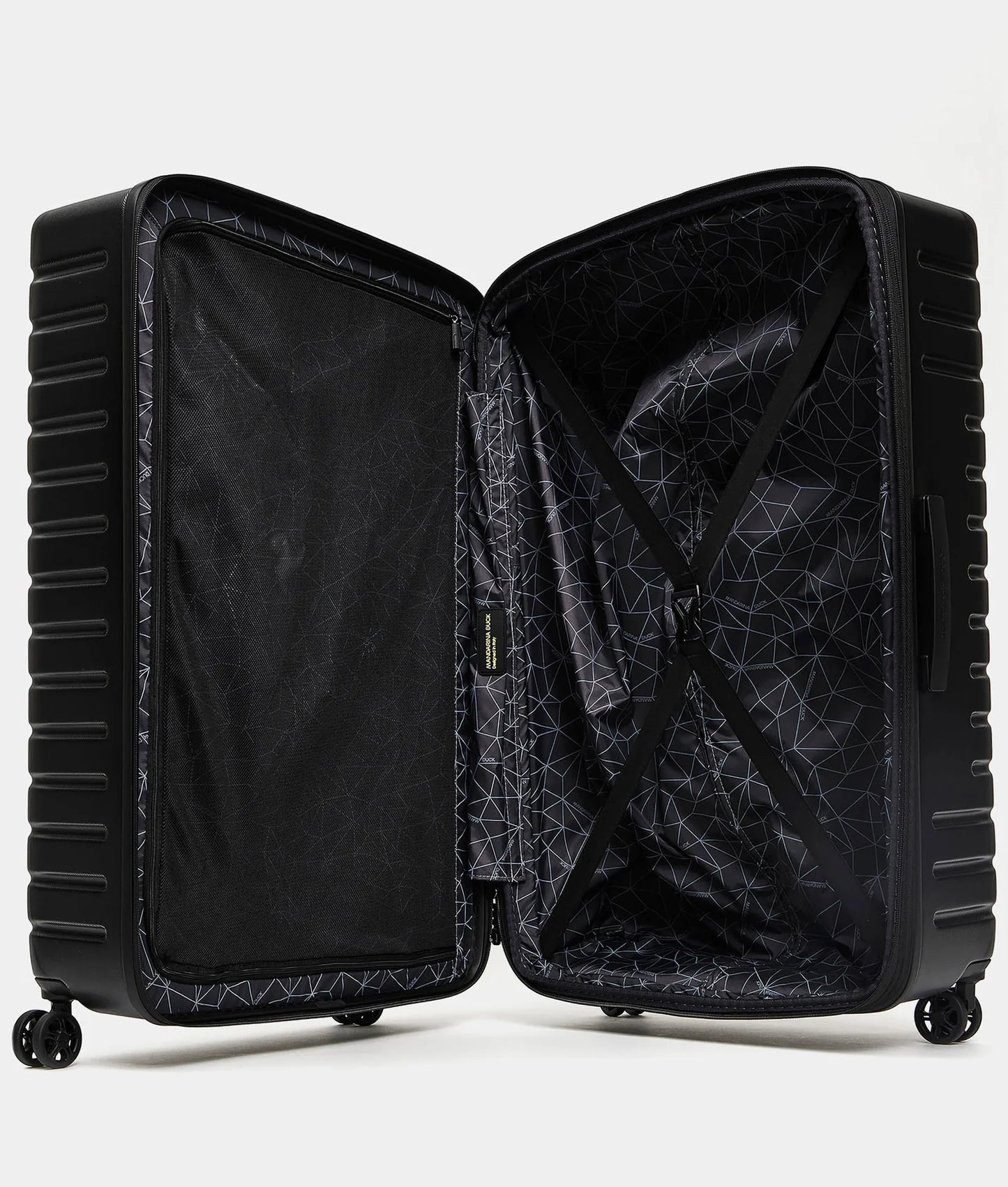 Mandarina Duck FLYDUCK Large Expandable Trolley |P10KNV04-651-TU| Black