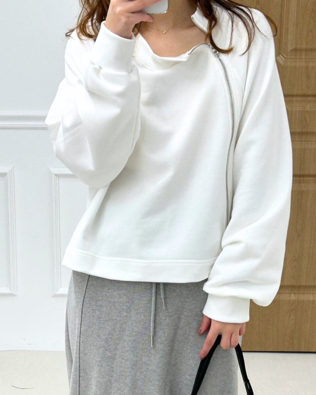 Zip-Up Sweatshirt