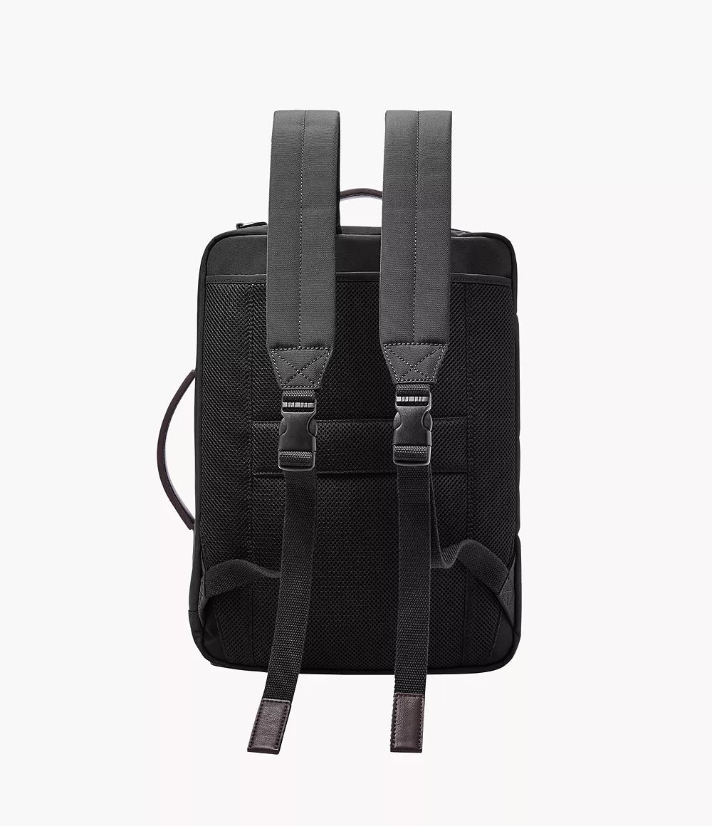 Fossil Men Buckner Convertible Backpack |MBG9519001| Black