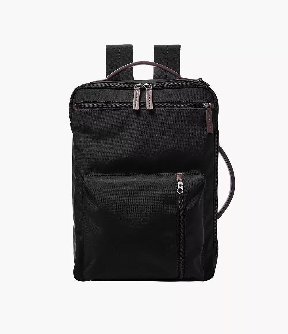 Fossil Men Buckner Convertible Backpack |MBG9519001| Black