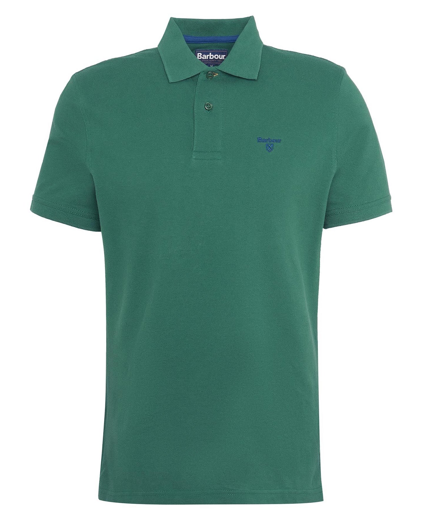Barbour Men Lightweight Sports Polo Shirt |MML1367| Racing Green