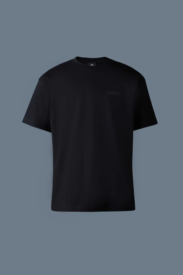 Mackage Men TEE-R Tee-shirt with Mackage silicone logo Black