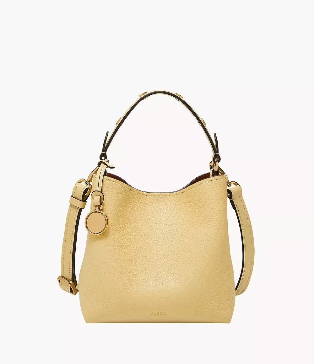Fossil Women Jessie Leather Small Bucket Crossbody Bag |ZB11002746| Daze