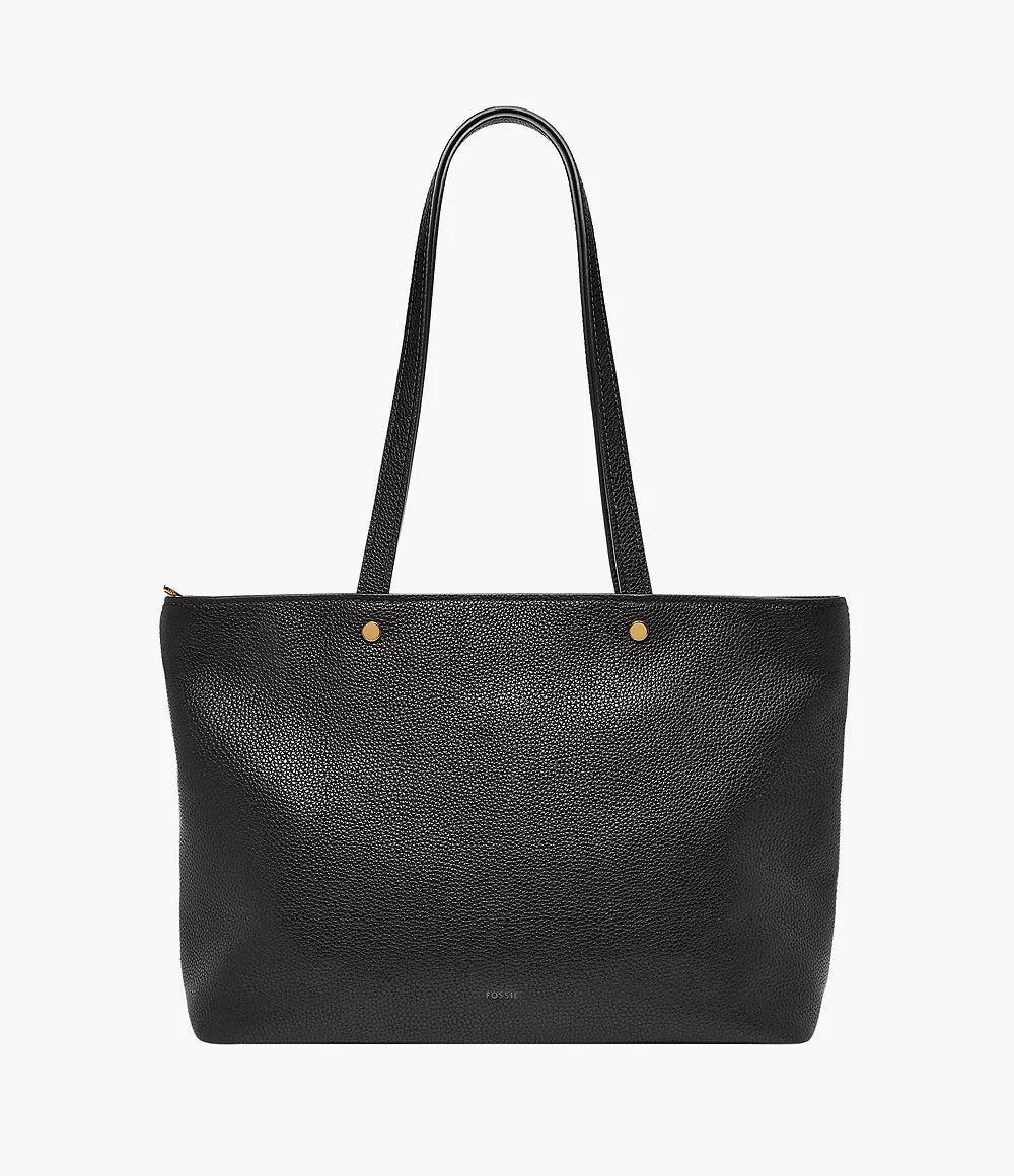 Fossil Women Jessie Top Zip Tote |ZB11105001| Black