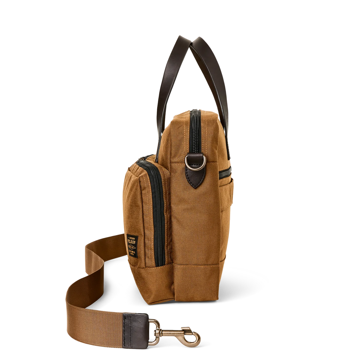 Filson Men Dryden Briefcase |20295179| Whiskey 222