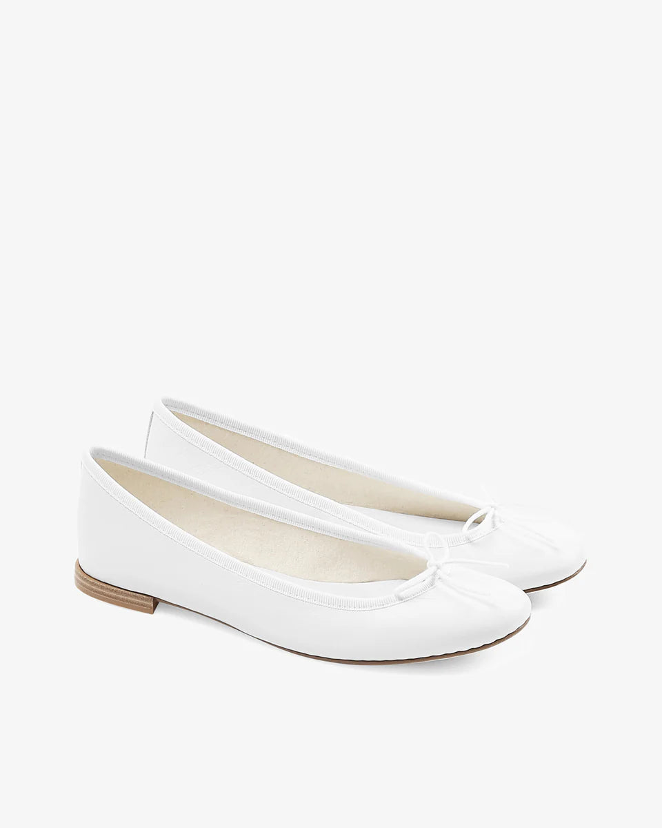 Repetto Cendrillon ballet flats White