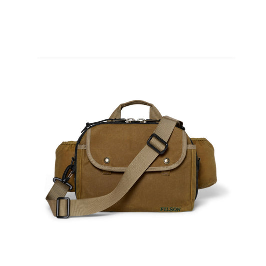 Filson Men Tin Cloth Fishing Pack |20231641| Dark Tan 240