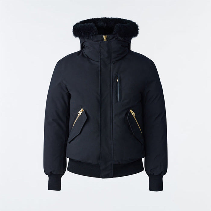 DIXON BX 2-in-1 Nordic Tech down bomber with blue fox fur