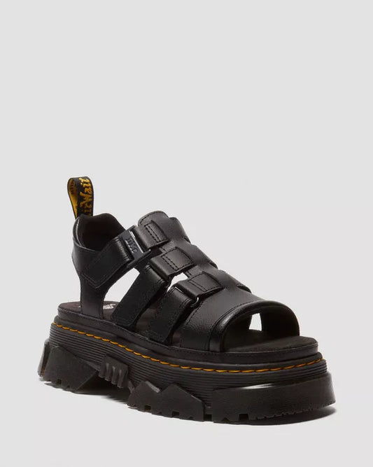Dr. Martens Mattison 3 Strap Sandals Black