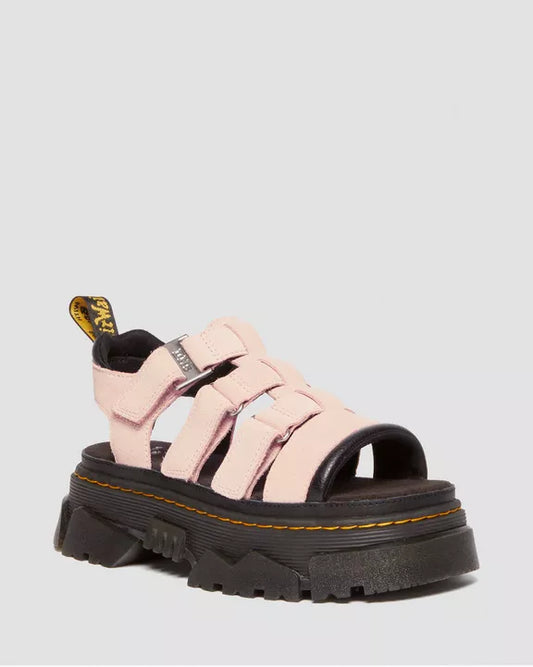 Dr. Martens Mattison 3 Strap Sandals Powder Pink