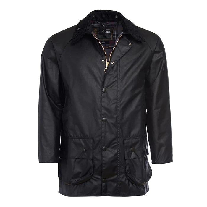 Barbour Men Beaufort Wax Jacket |MWX0017BK91| Black BK91