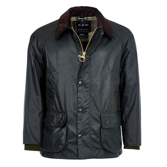 Barbour Men Bedale Wax Jacket |MWX0018SG91| Sage SG91