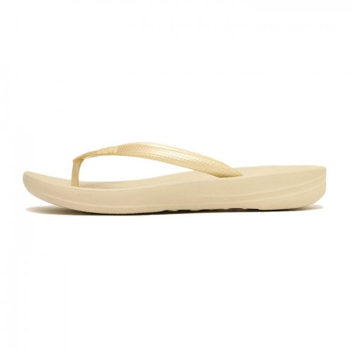 Fitflop iQushion Super-Ergonomic Flip Flops |E54-010| Gold DD