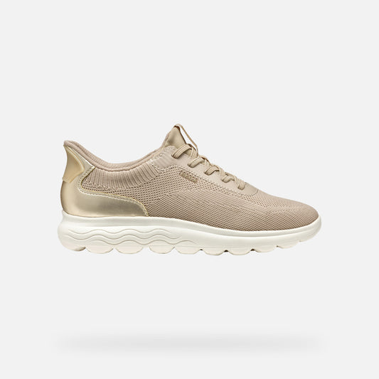 Geox spherica plus woman Light taupe Light gold