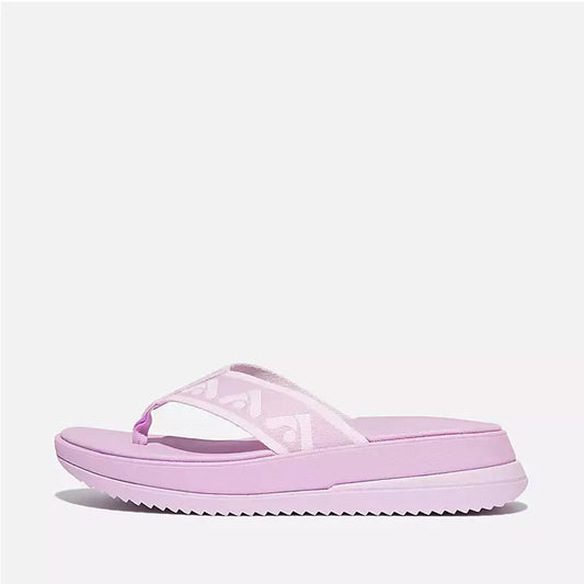 Fitflop Women Surff Webbing Toe-Post Sandals |HL5-B26| Wild Lilac