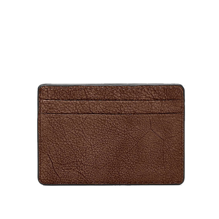 Fossil Men Steven Card Case |ML4395210| Brown