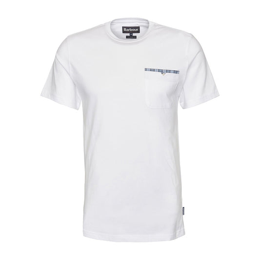 Barbour Men Tayside T-Shirt |MTS0985WH51| White Berwick