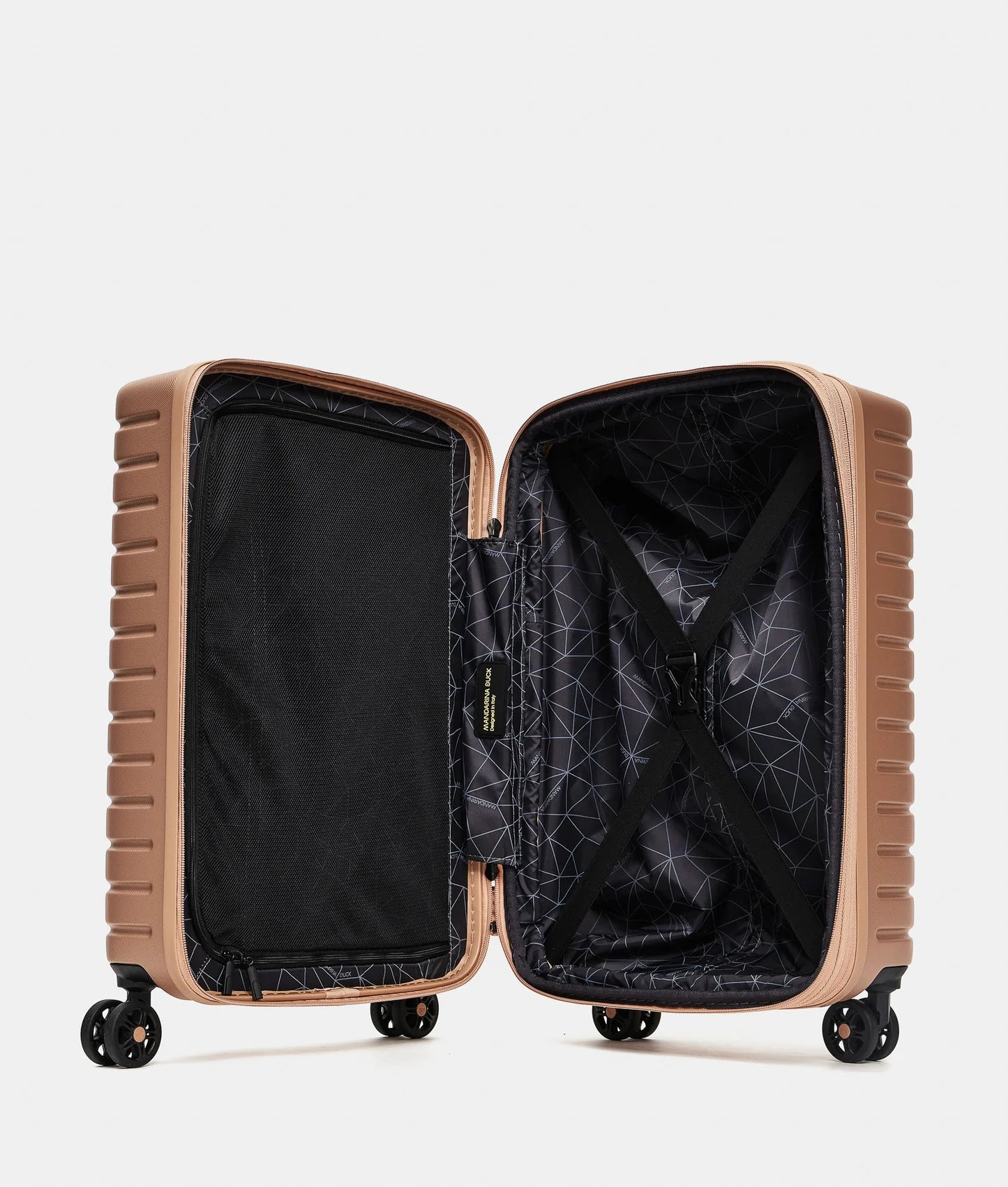 Mandarina Duck FLYDUCK Expandable Cabin Trolley |P10KNV02-918-TU| Champagne