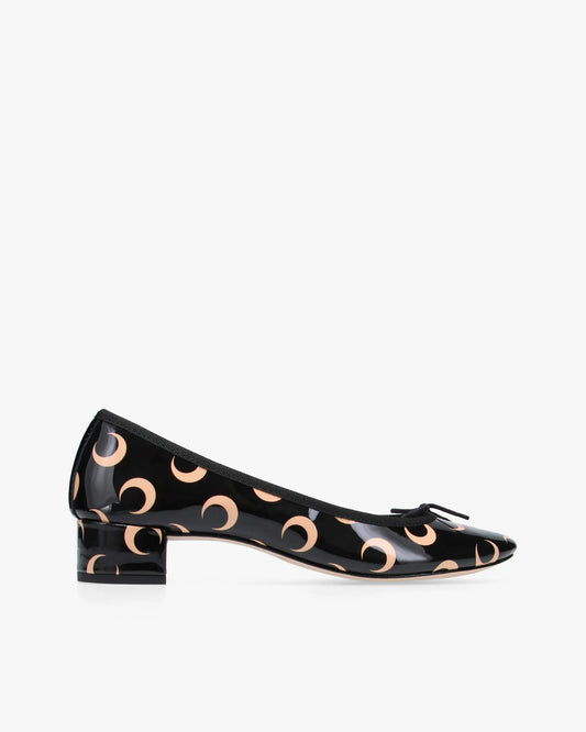 Repetto Camille Repetto x Marine Serre Ballet Flats Black