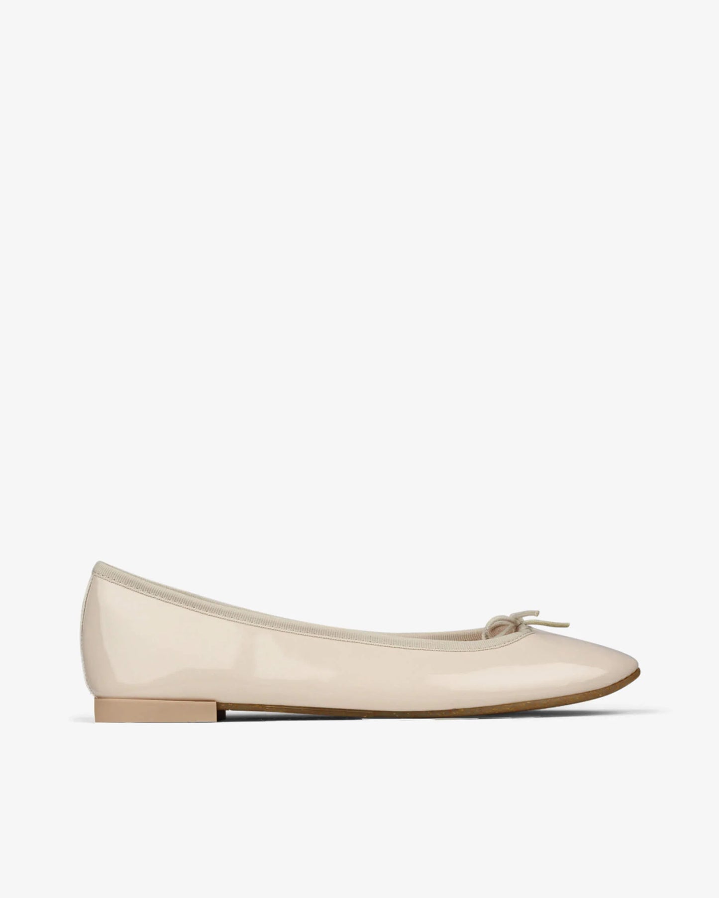 Repetto Cendrillon rubber sole ballet flats Swan beige