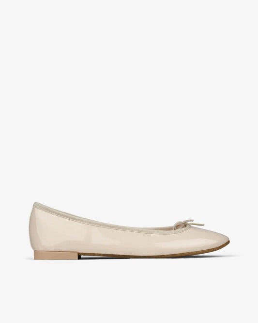 Repetto Cendrillon rubber sole ballet flats Swan beige