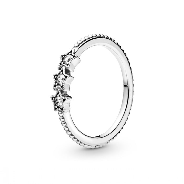 Pandora Stars Sterling Silver Ring With Clear Cubic Zirconia |198492C01|