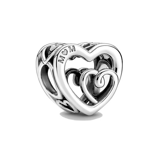 Pandora Entwined Infinite Hearts Charm |790800C00|