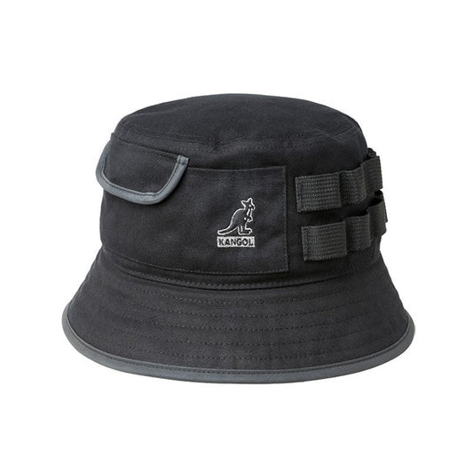 Kangol Waxed Utility Bucket |K5328| Black BK001