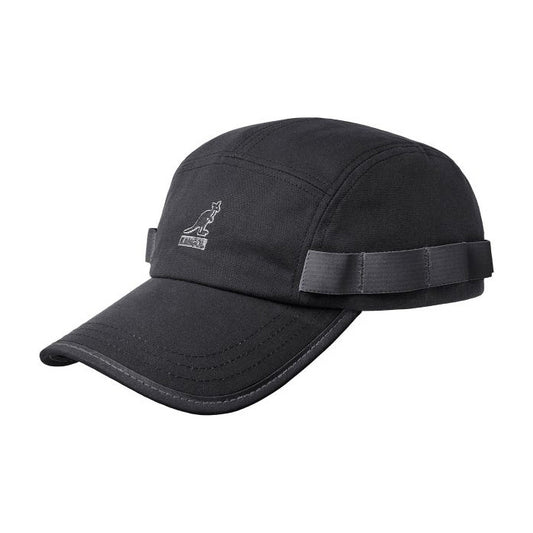 Kangol Waxed Utility 5 Panel Cap |K5329| Black BK001