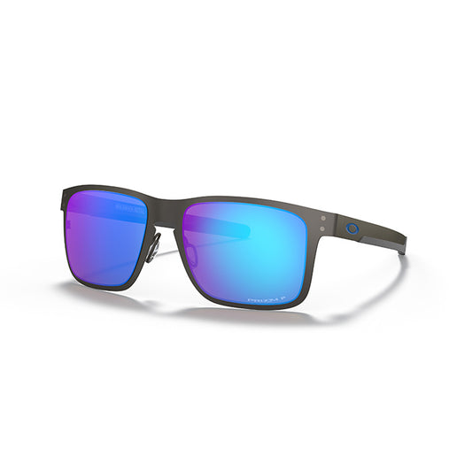 Oakley Holbrook Metal |OO4123-0755| Metal MttGnmtl w/Prizm SapphPol