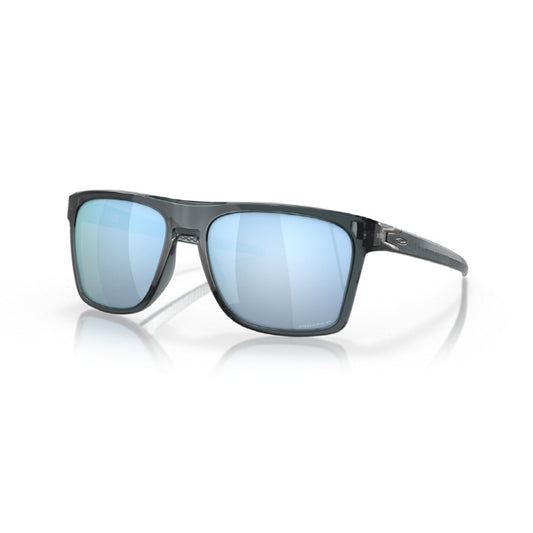 Oakley Leffingwell |OO9100-0557| Crystal Black Prizm Deep Water Polarized