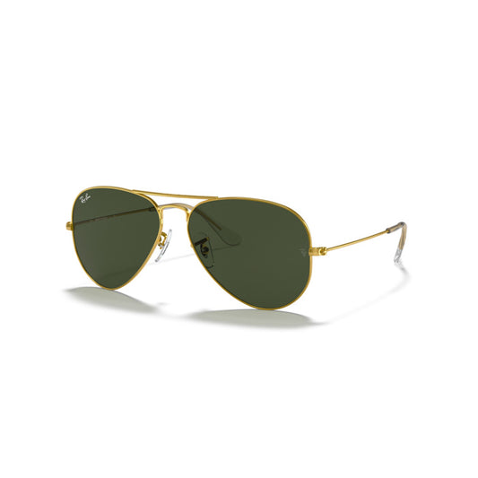 Ray Ban Aviator Large Metal |RB3025-W3234-55| Grey Green 805289004783