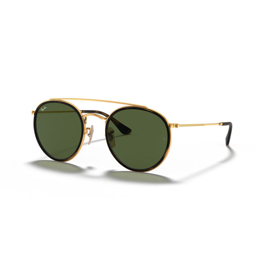 Ray Ban Round Double Bridge |RB3647N-001-51| G15 Green 8053672737622