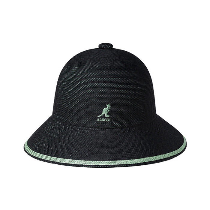 Kangol Tropic Wide Brim Stripe Casual |K3397| Black BK001